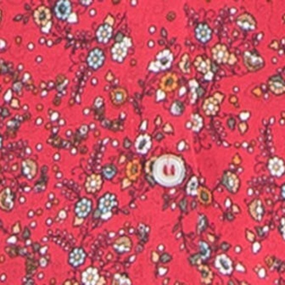 Max Studio Floral Tiered Midi Dress Size L - Picture 4 of 4